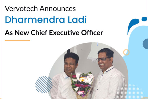Vervotech kondigt promotie aan van Dharmendra Ladi tot Chief Executive Officer
