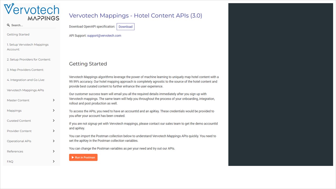 Hotel Mapping API