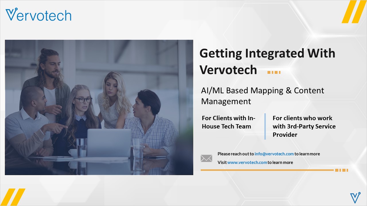 Vervotech Mappings Integration