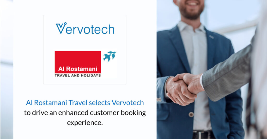 Al Rostamani Travel & Holidays selects Vervotech to provide its customers with a unique booking experience.