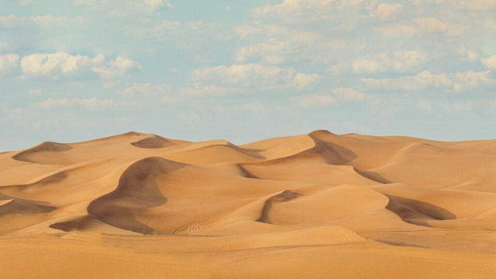 Desert dunes near Dubai